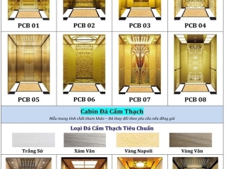 NỘI THẤT CABIN THANG KHÁCH ĐẶC BIỆT